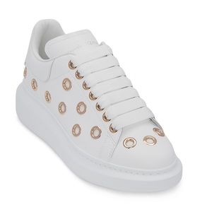 Brand new Alexander McQueen oversized eyelet low top sneaker